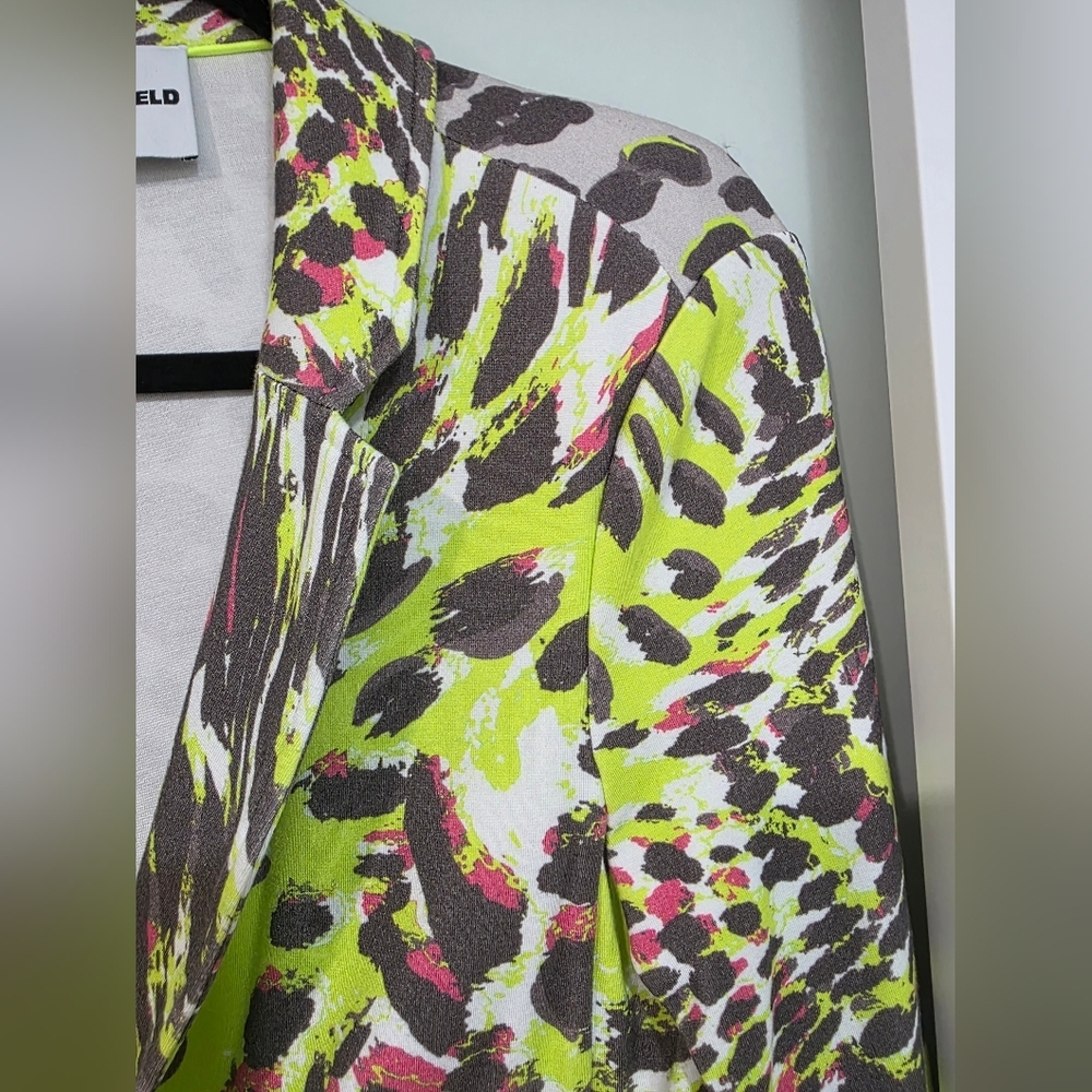 Airfield April Multicolor Abstract Blazer View 5